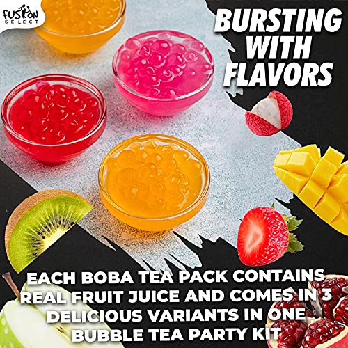 Fusion Select en mesa de fiesta, opción vistosa para postres y bebidas