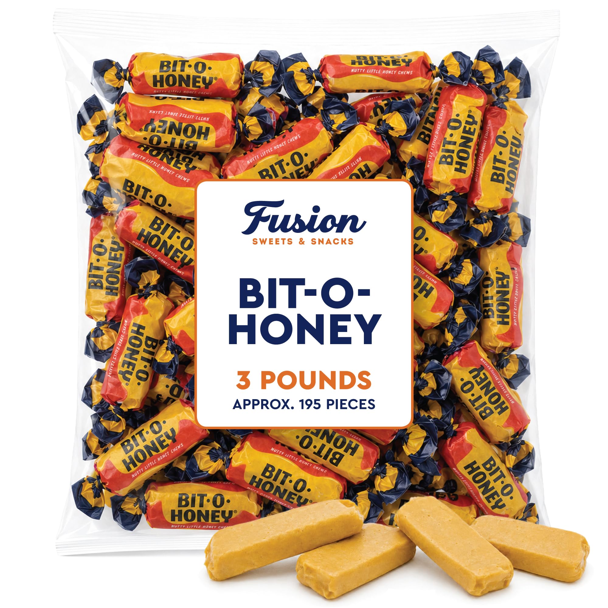 Fusion Sweets And Snacks primer plano de textura masticable y brillo apetecible