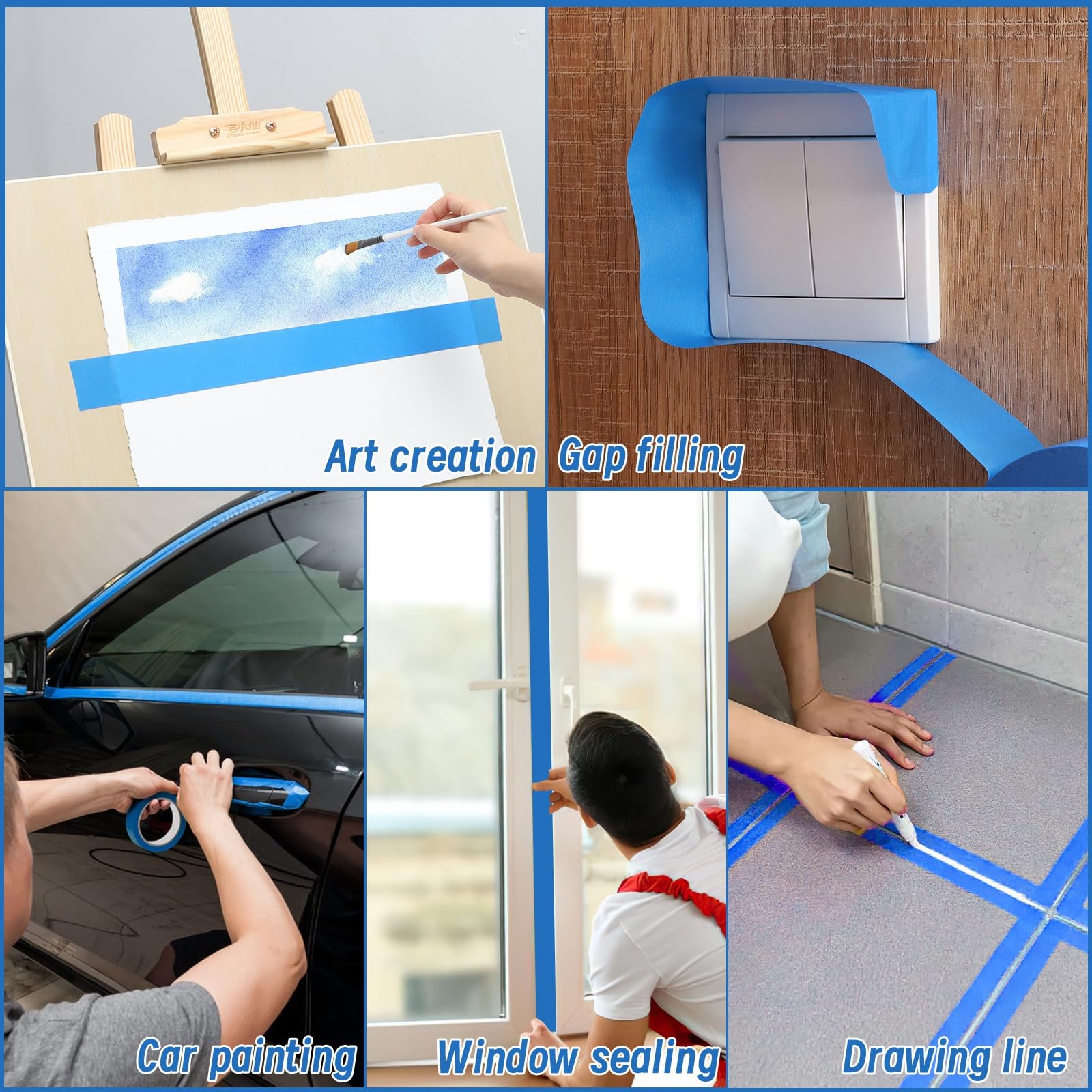 Fyguard paquete de cinco rollos apilados, cantidad ideal para proyectos grandes