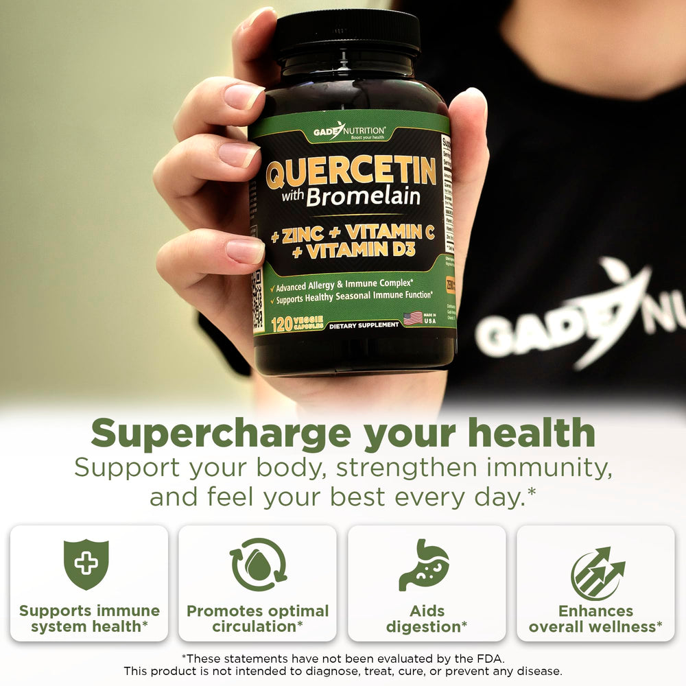 GADE NUTRITION cápsulas vegetales sobre superficie resaltando disolución rápida