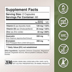 GADE NUTRITION etiqueta con información nutricional y cantidades por porción