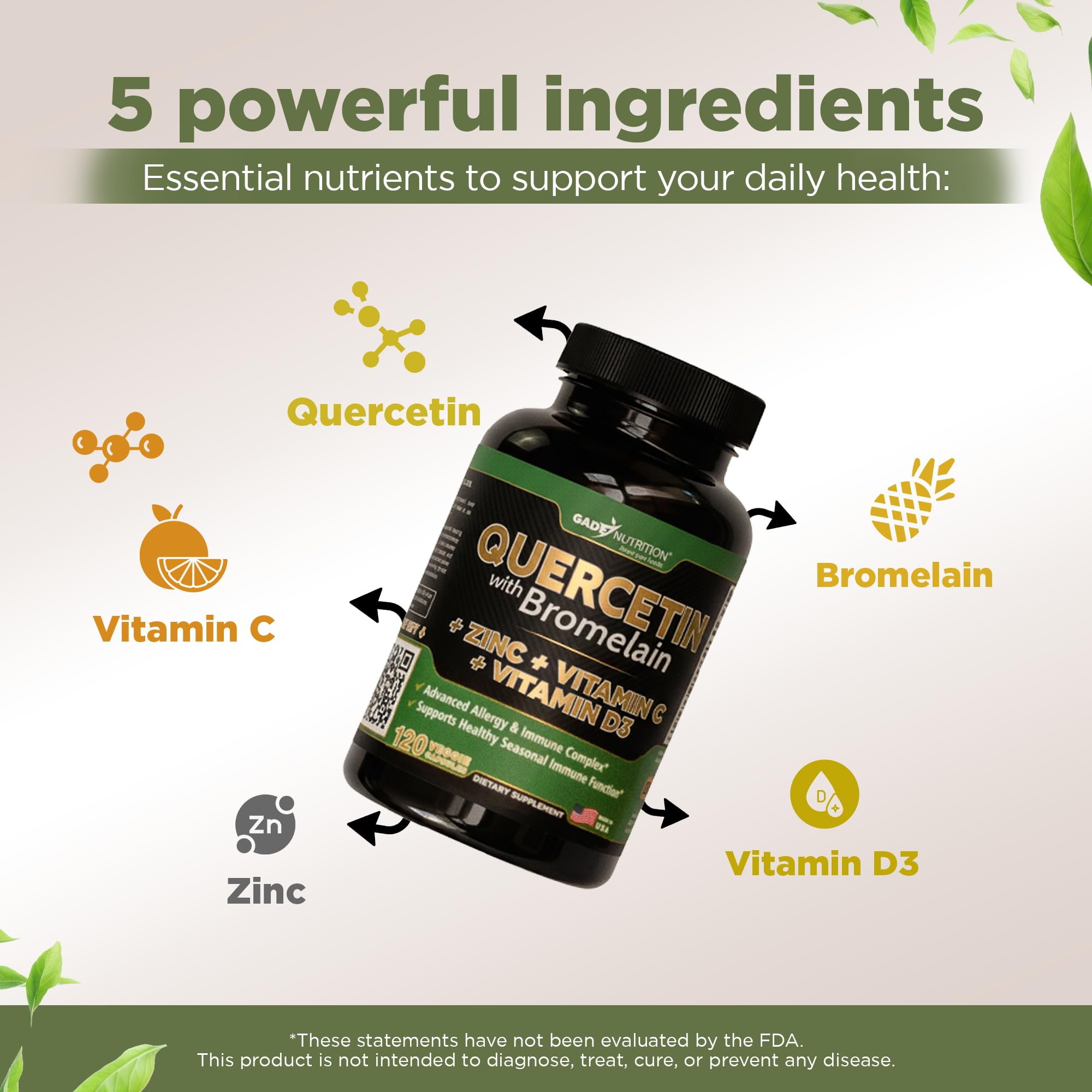 GADE NUTRITION primer plano de la textura de la cápsula vegana y pureza