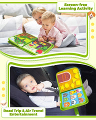 Gagule Busy Book actividad vestir oveja para mejorar motricidad fina