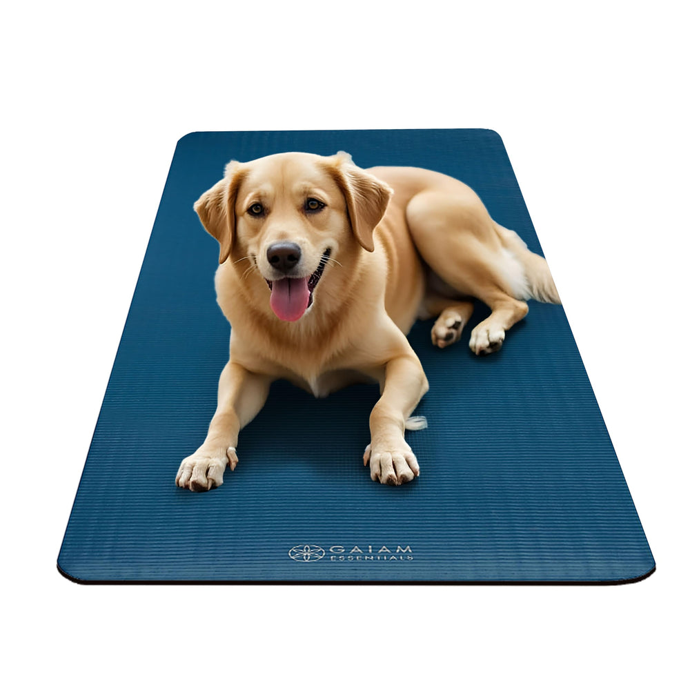 Gaiam etiqueta con dimensiones 72x24" y material NBR informativo