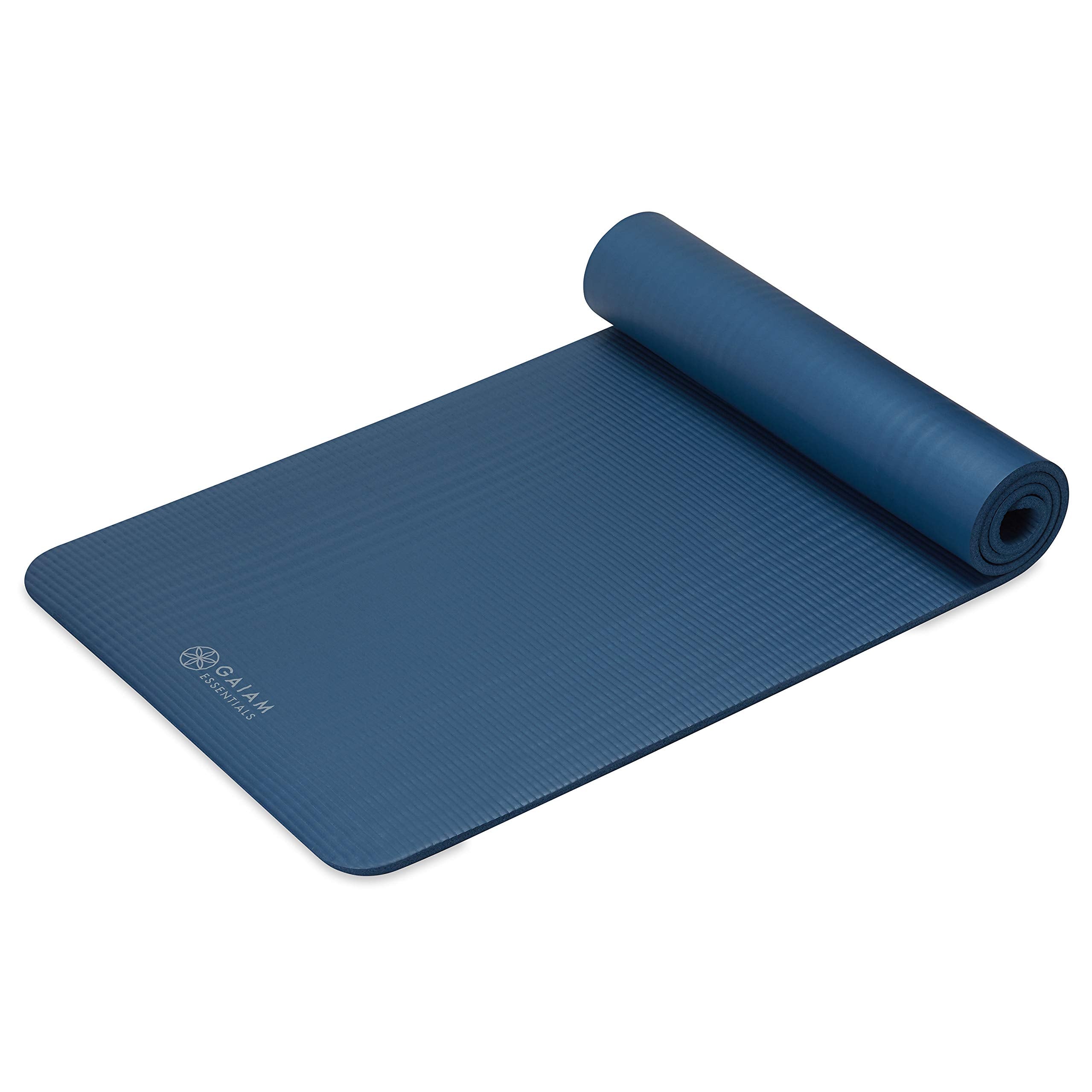 Gaiam limpieza con paño húmedo demostrando mantenimiento sencillo