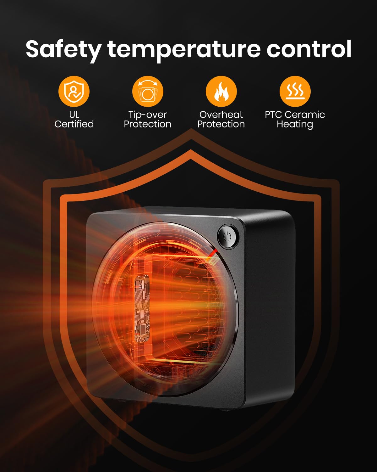Gaiatop panel con indicador LED que facilita control y estado seguro
