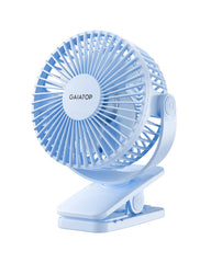 Gaiatop ventilador clip frontal mostrando diseño compacto y flujo