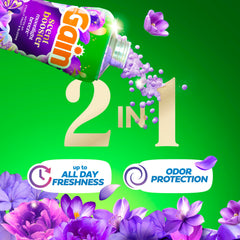 Botella Gain 24 oz con etiqueta Moonlight Breeze destacando fragancia duradera