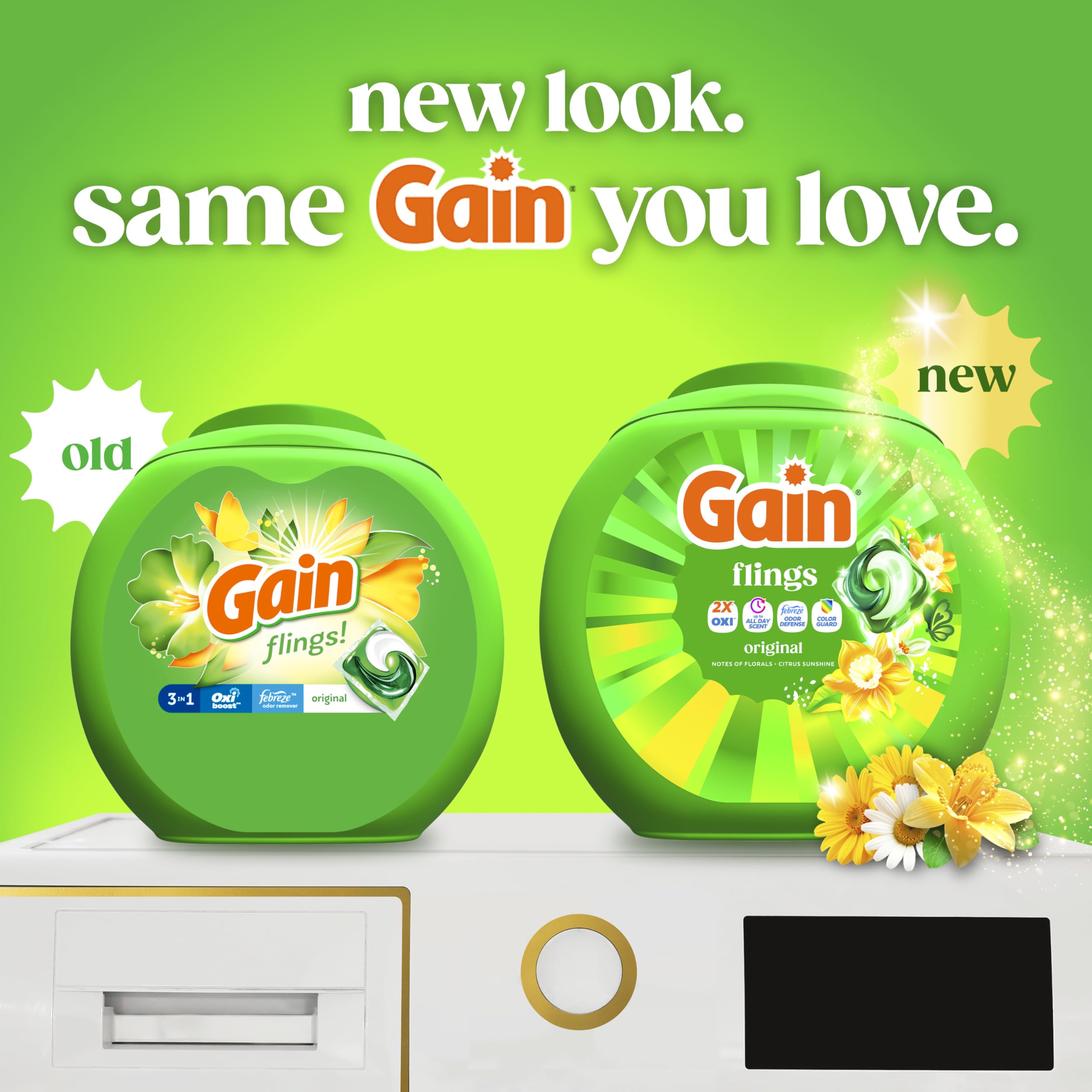 Gain cápsula en primer plano que destaca su disolución eficaz