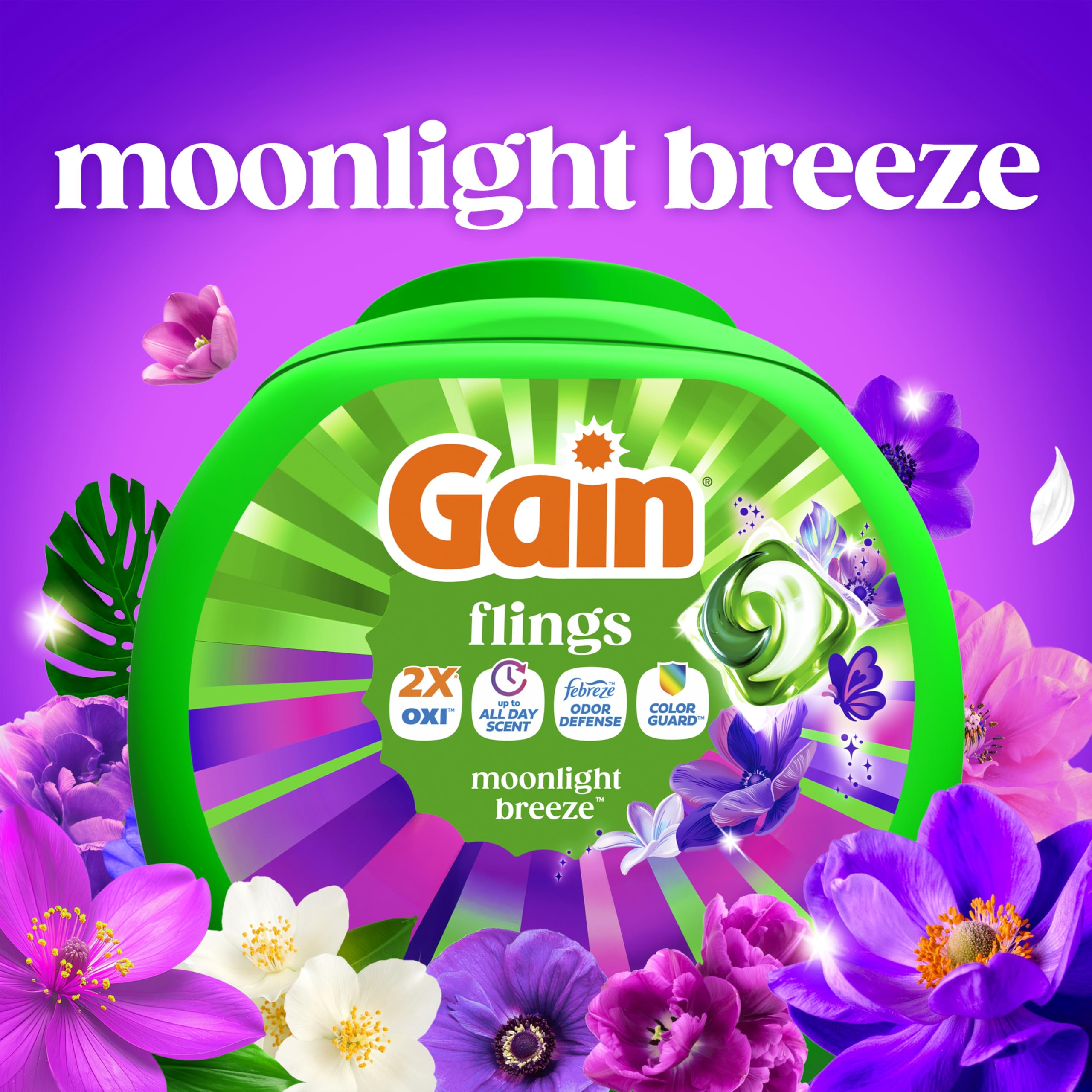 Gain ropa limpia y colorida tras uso que muestra protección de colores
