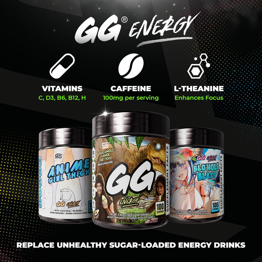 Gamer Supps etiqueta de ingredientes y vitaminas, transparencia en la fórmula