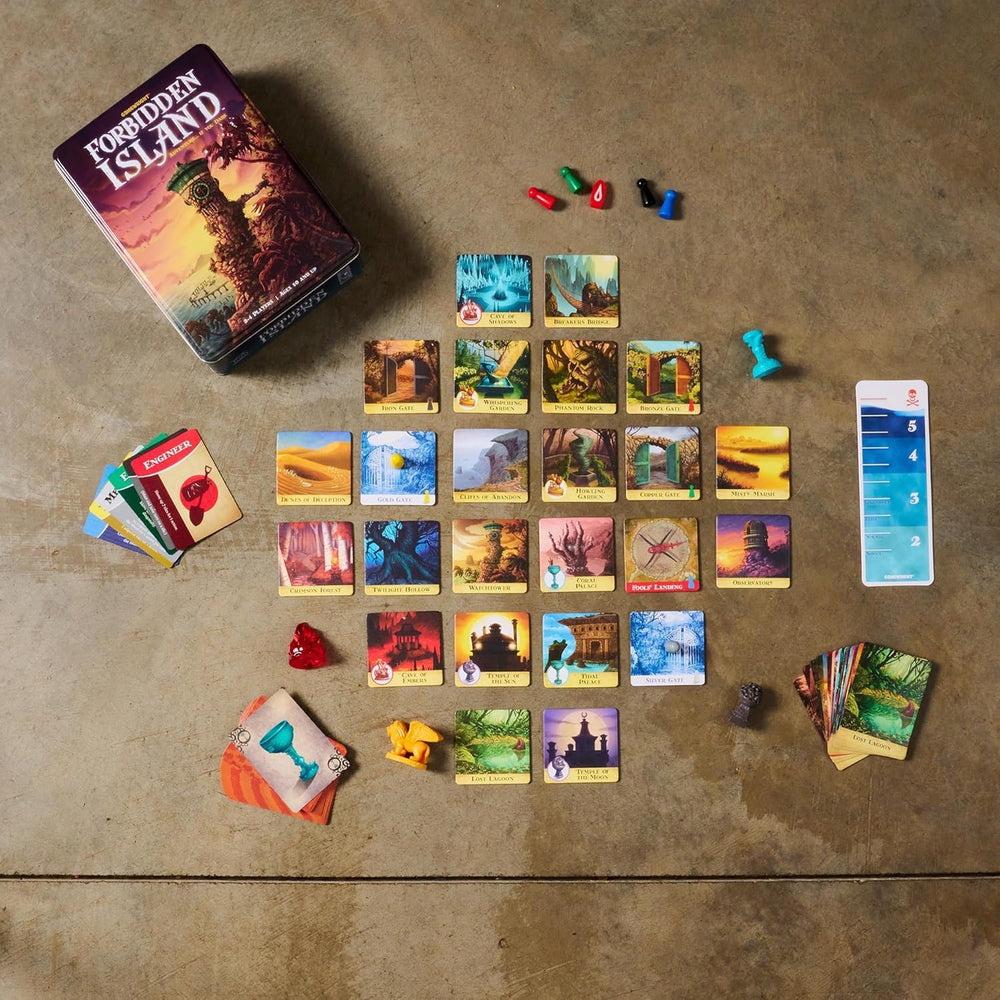Gamewright textura de las losetas mostrando arte y resistencia