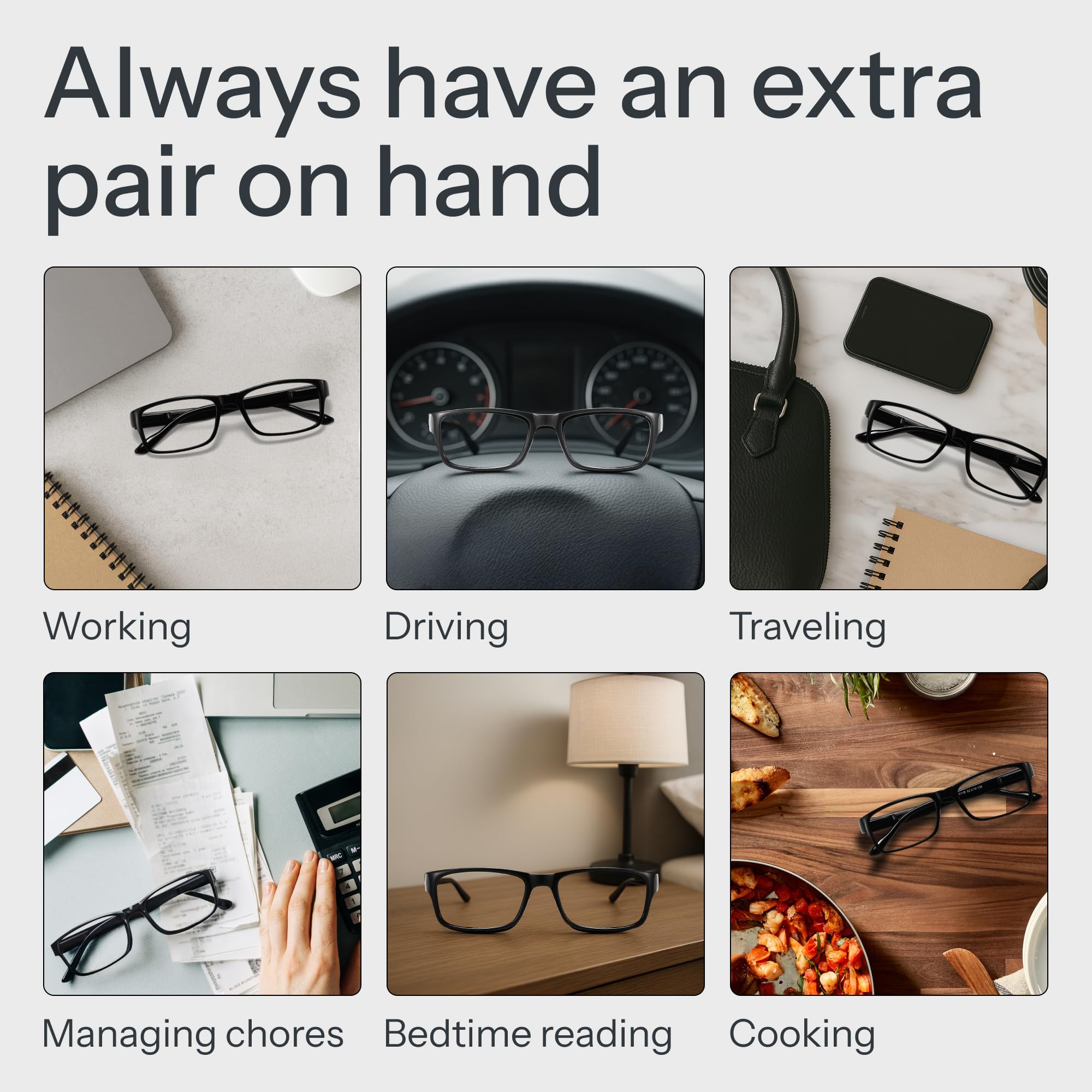 Gaoye gafas sobre mesa junto a ordenador, ideal para trabajo