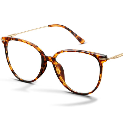 Gaoye gafas redondas frontal mostrando estilo retro y protección