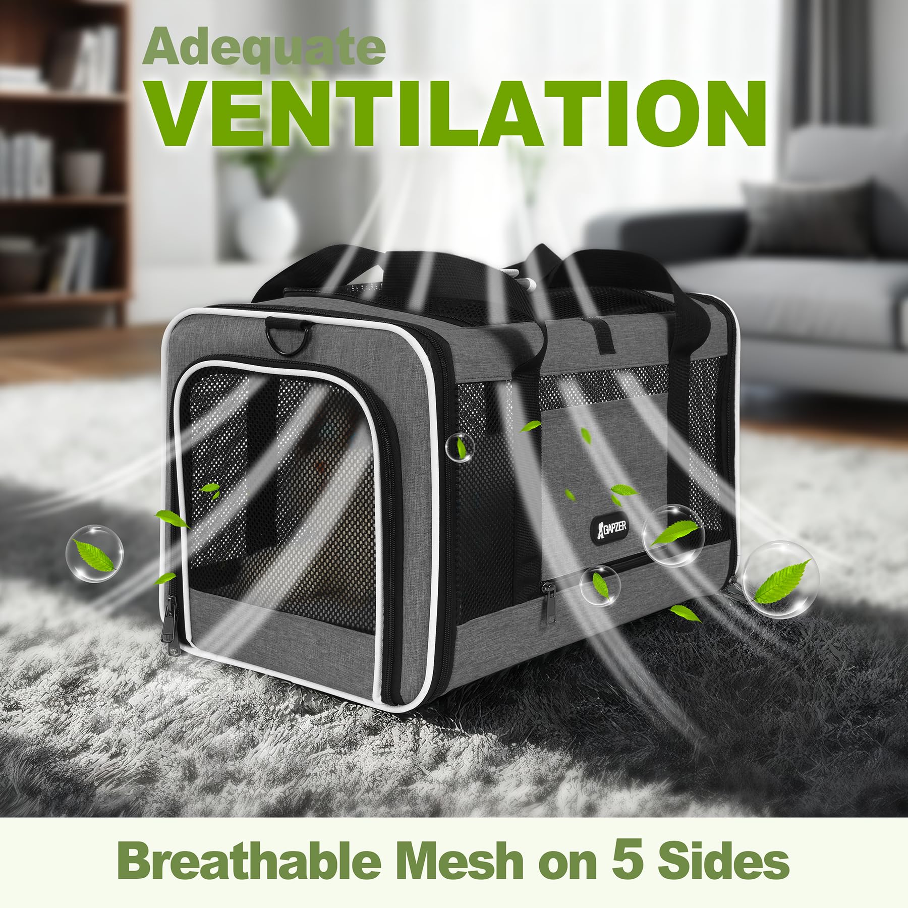 GAPZER side door open for alternative entry and stress-free transfers