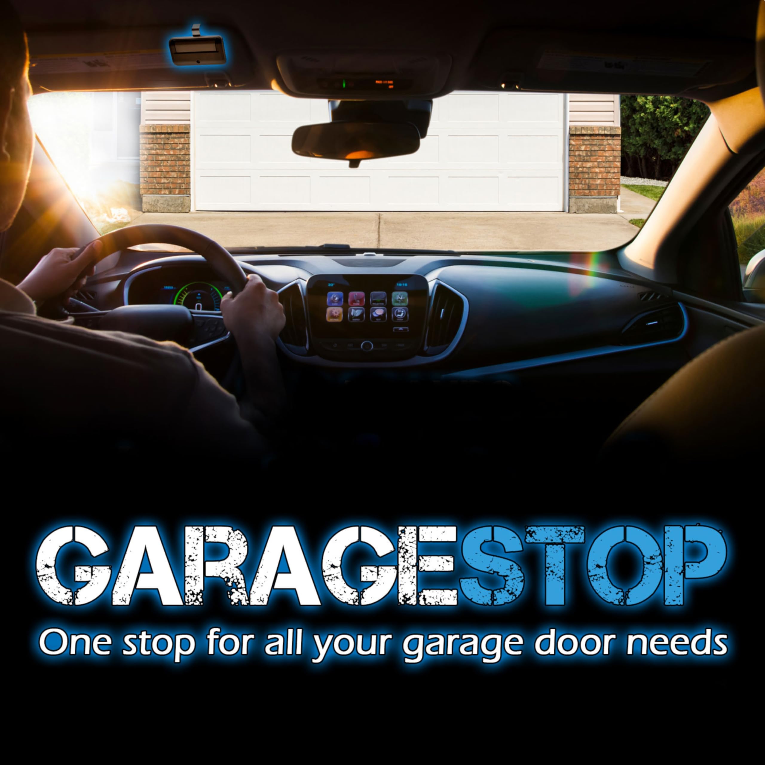 GARAGE STOP contenido del pack dos mandos pilas clips e instrucciones