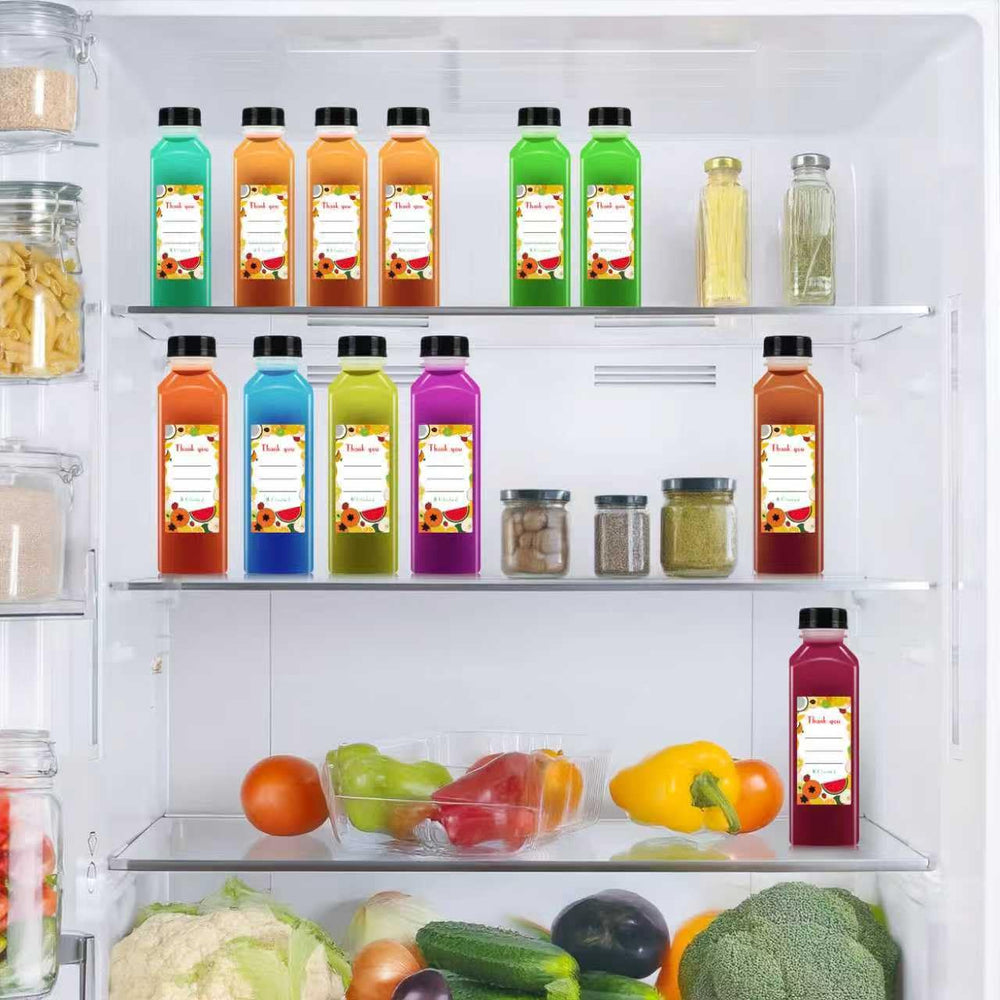 Garandad etiquetas impermeables aplicadas que organizan y personalizan bebidas