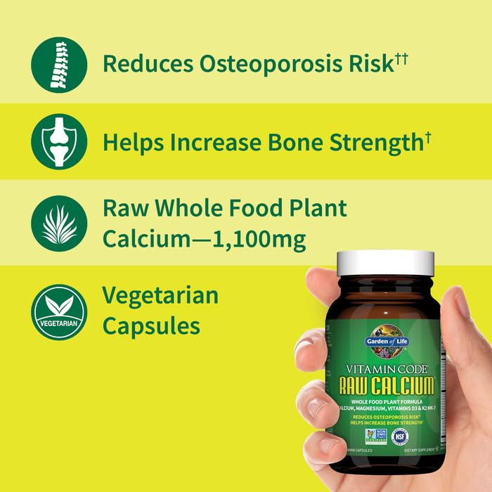 Garden of Life capsule close-up illustrating easy plant-based dosing