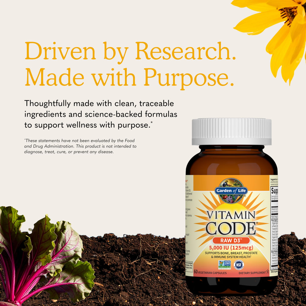Garden of Life probiotics and enzymes detail communicating digestive support