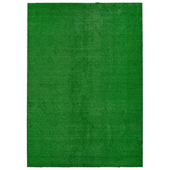 Garland Rug vista frontal de la alfombra 7x10 mostrando verde exuberante y beneficio estético