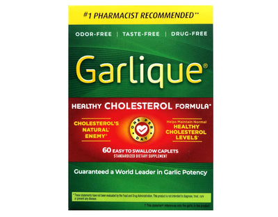 Garlique etiqueta nutricional destacando el contenido de alicina y calidad