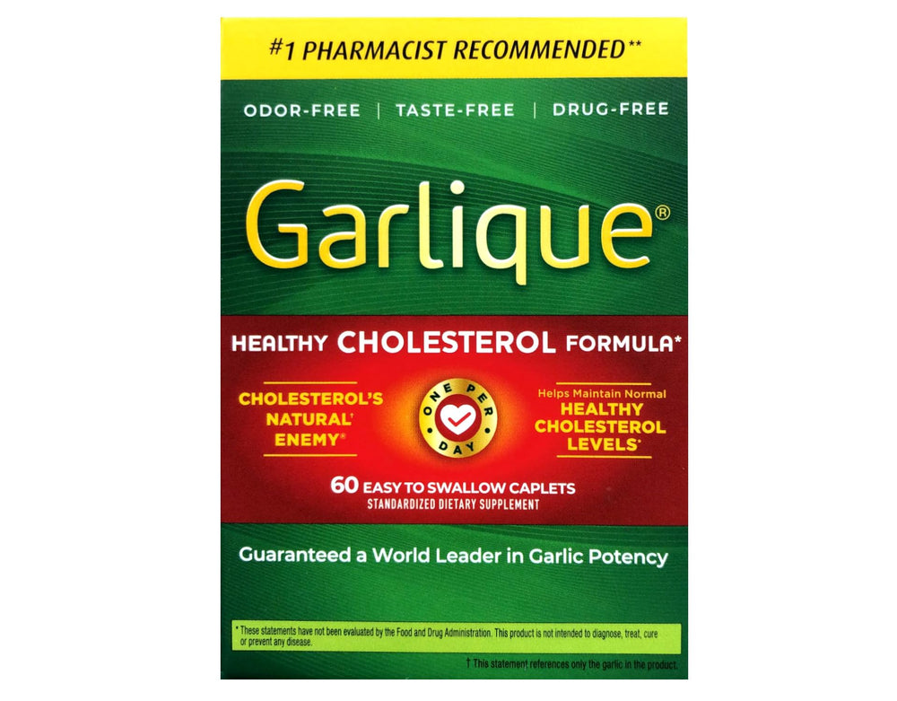 Garlique etiqueta nutricional destacando el contenido de alicina y calidad