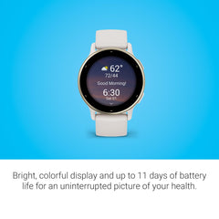 Garmin vívoactive 5 on wrist during run benefit: accurate GPS activity tracking