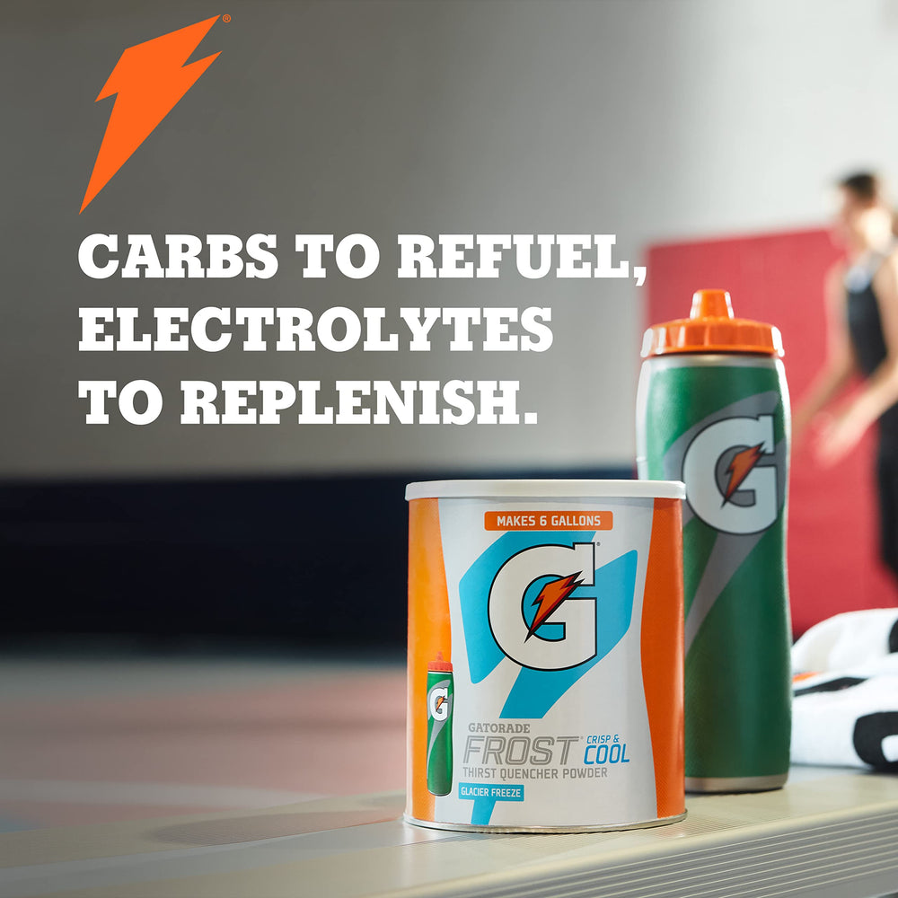 Gatorade cucharada de polvo midiendo porción práctica para raciones