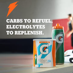 Gatorade cucharada de polvo midiendo porción práctica para raciones