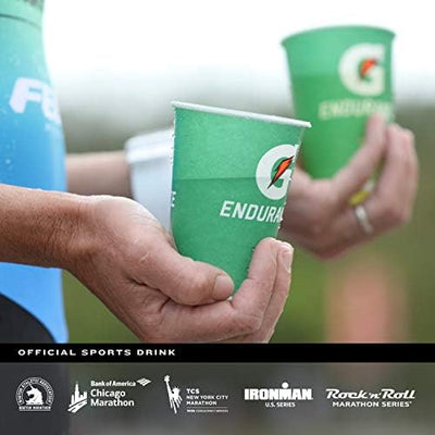 Gatorade endurance lemon lime open tub of powder for easy portioning benefit