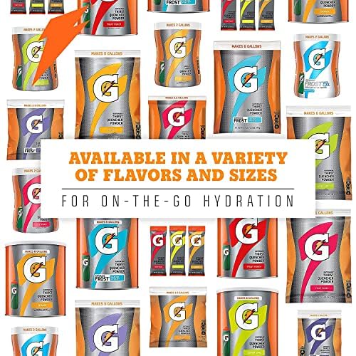 Gatorade bote junto a una regla para comparar tamaño y rendimiento del envase