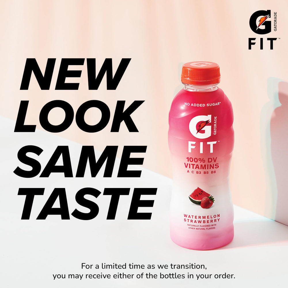 Gatorade Fit primer plano del líquido y textura refrescante