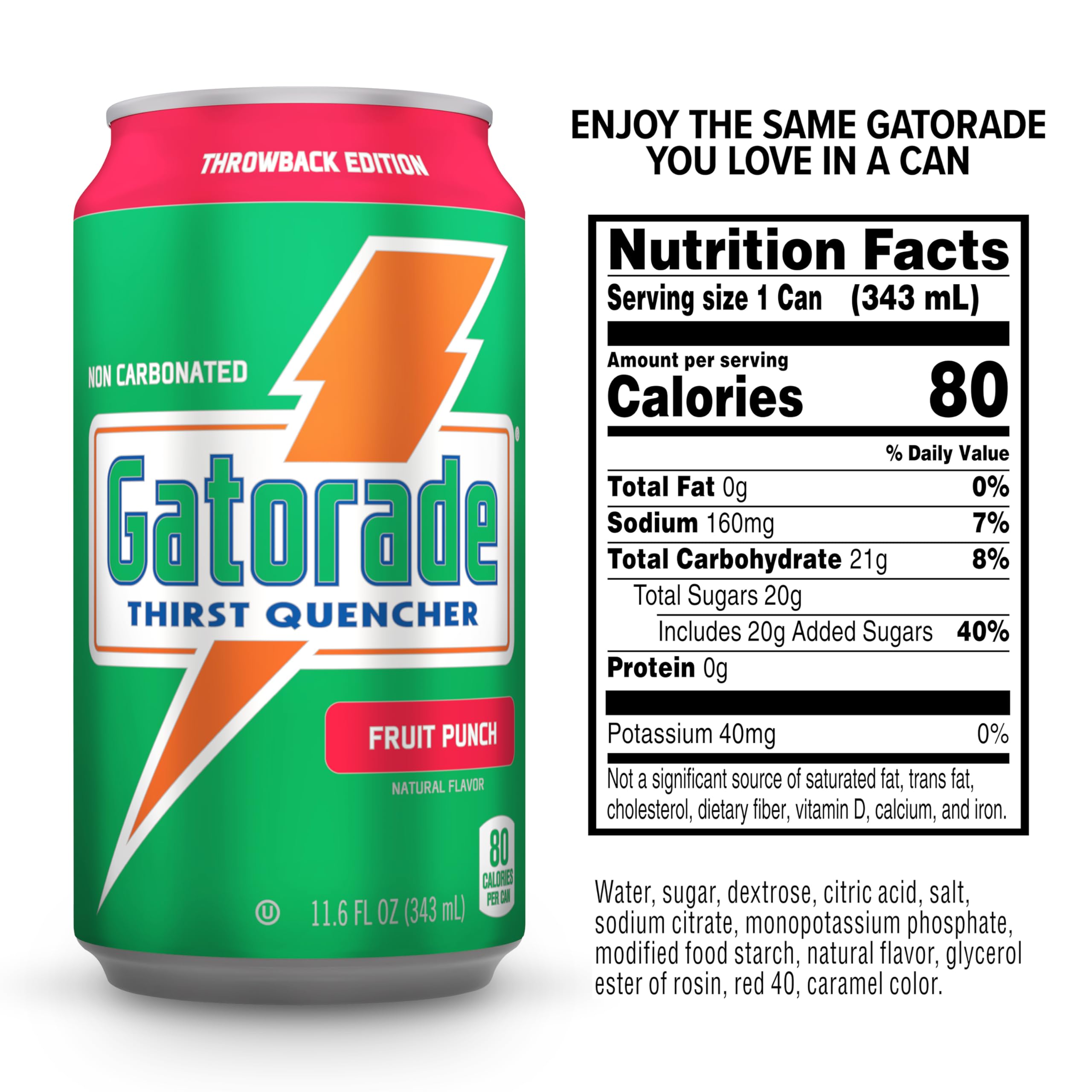 Gatorade latas en nevera listos para evento y rápida hidratación
