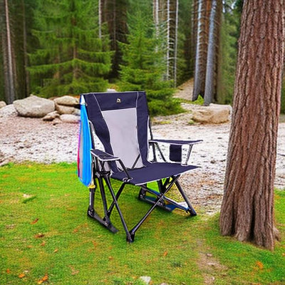 GCI Outdoor silla plegada con correa de transporte fácil de llevar