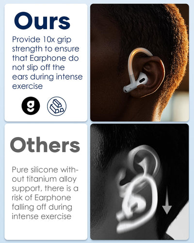 Gcioii anti-lost lanyard attached to earbuds, prevents accidental loss