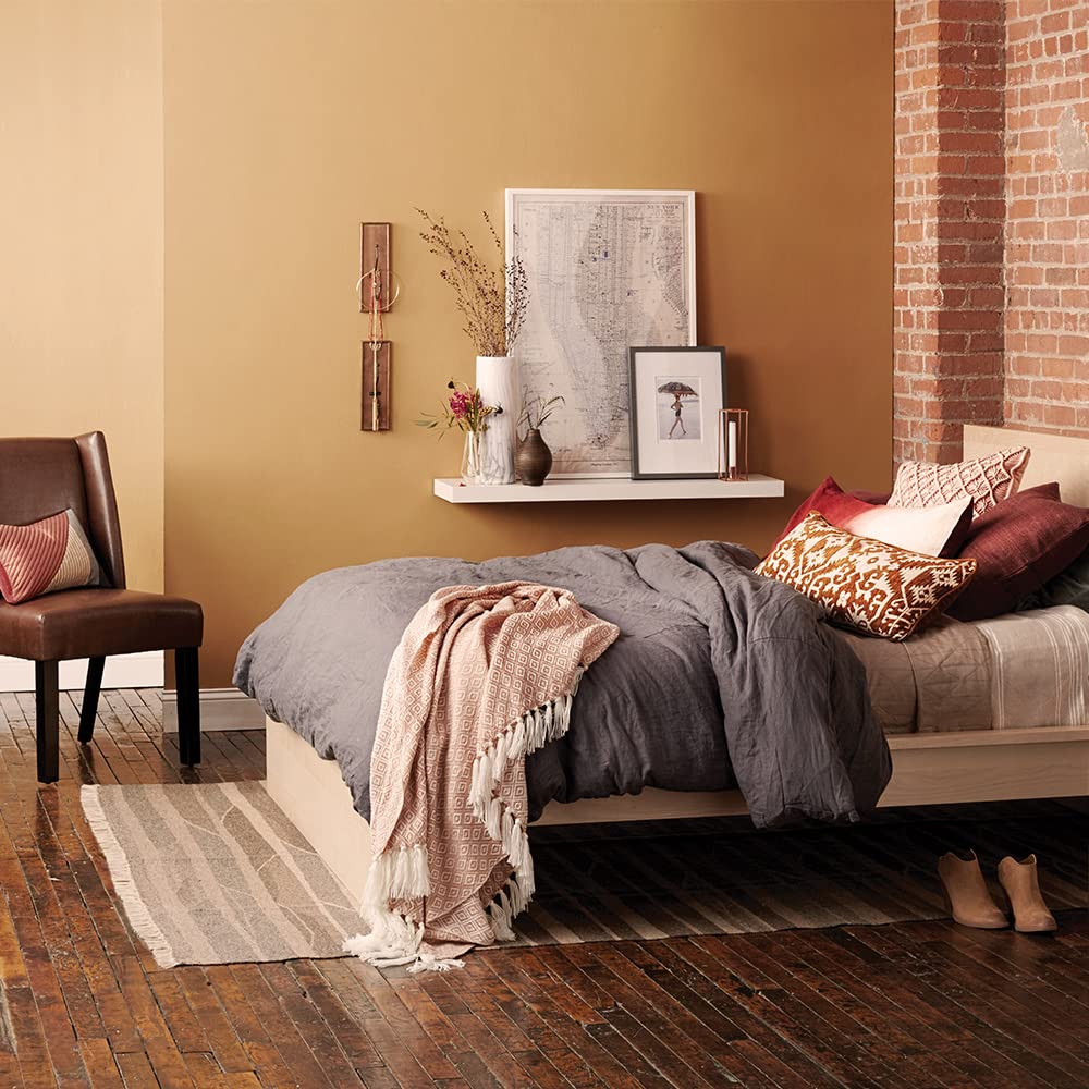 GE Relax iluminando sala de estar, realza colores y ambiente acogedor