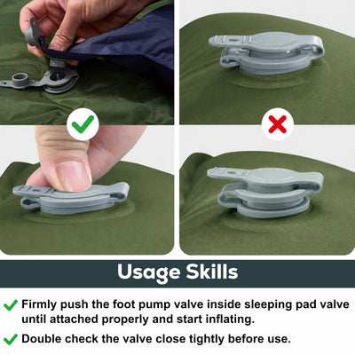 Gear Doctors Ether with person side-sleeping showing stability and comfort benefit