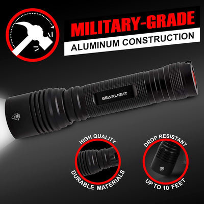 GearLight inside backpack ready for travel and emergency preparedness
