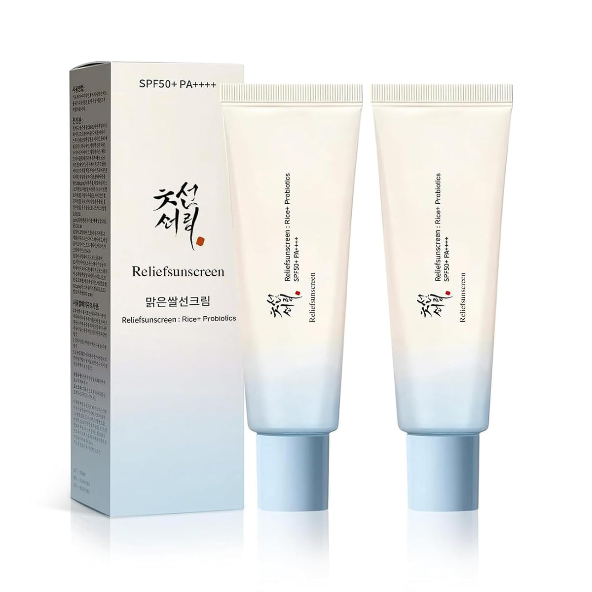 GEBUTP envase frontal mostrando protección SPF50 y diseño práctico