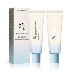 GEBUTP envase frontal mostrando protección SPF50 y diseño práctico