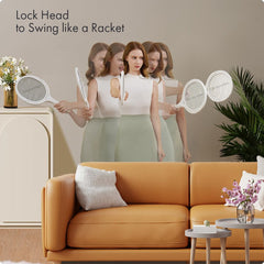 GeckoMan fully extended telescoping handle showing extra reach for ceilings