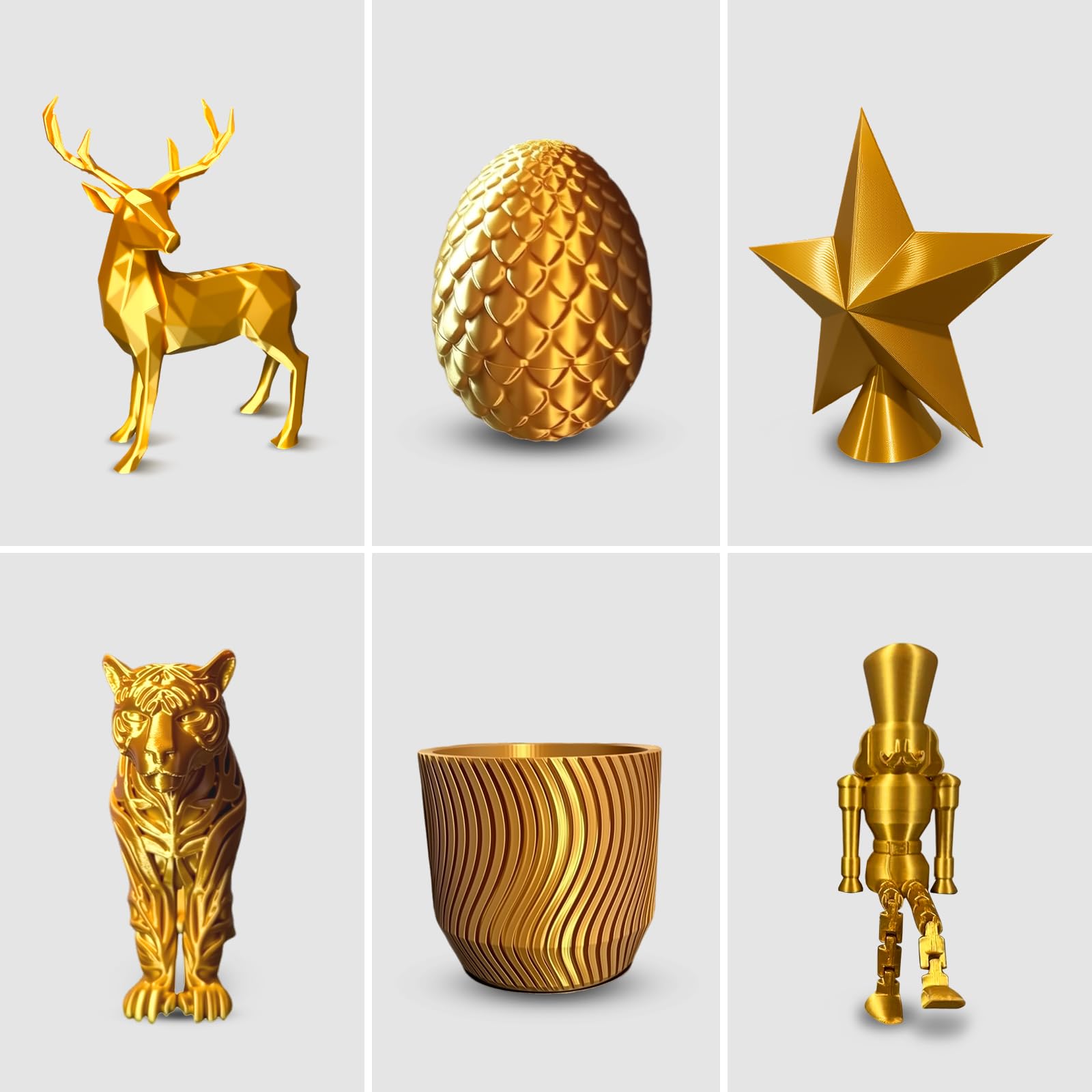 Geeetech textura superficie seda dorada con acabado uniforme y atractivo