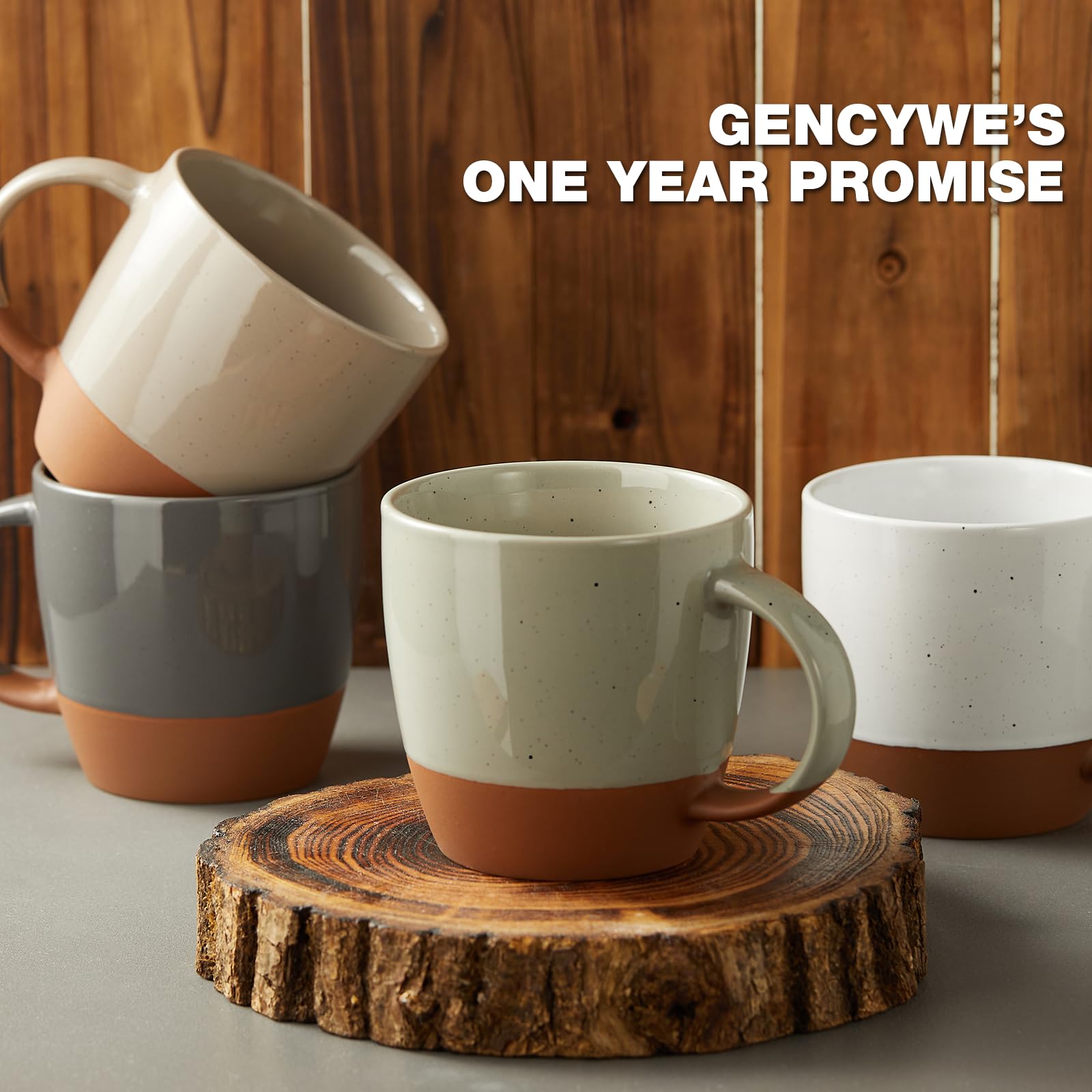 Gencywe etiqueta de calidad, porcelana grado A y garantía de un año