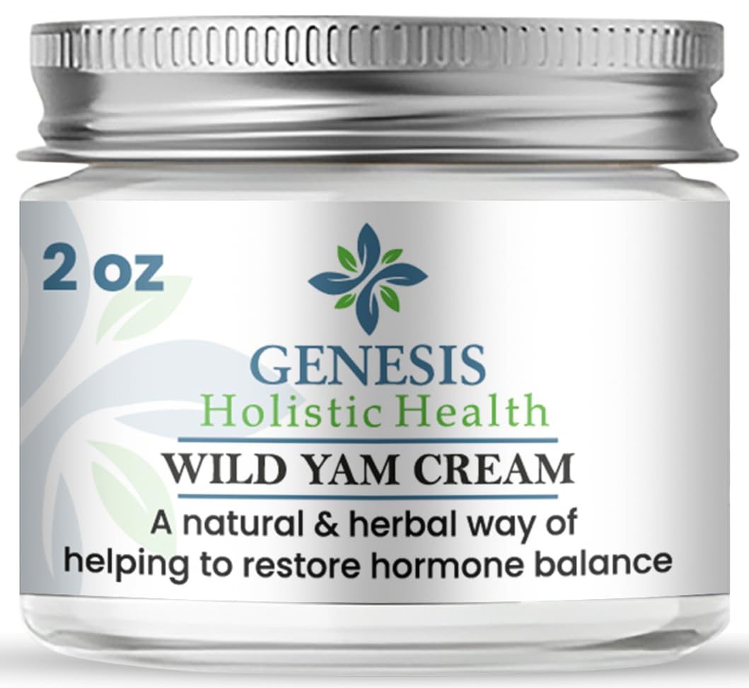 Genesis Holistic Health frasco delantero mostrando etiqueta clara y beneficios de ingredientes