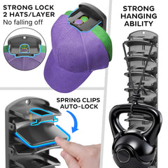 genicuts clip closeup contoured design protecting brim shape benefit