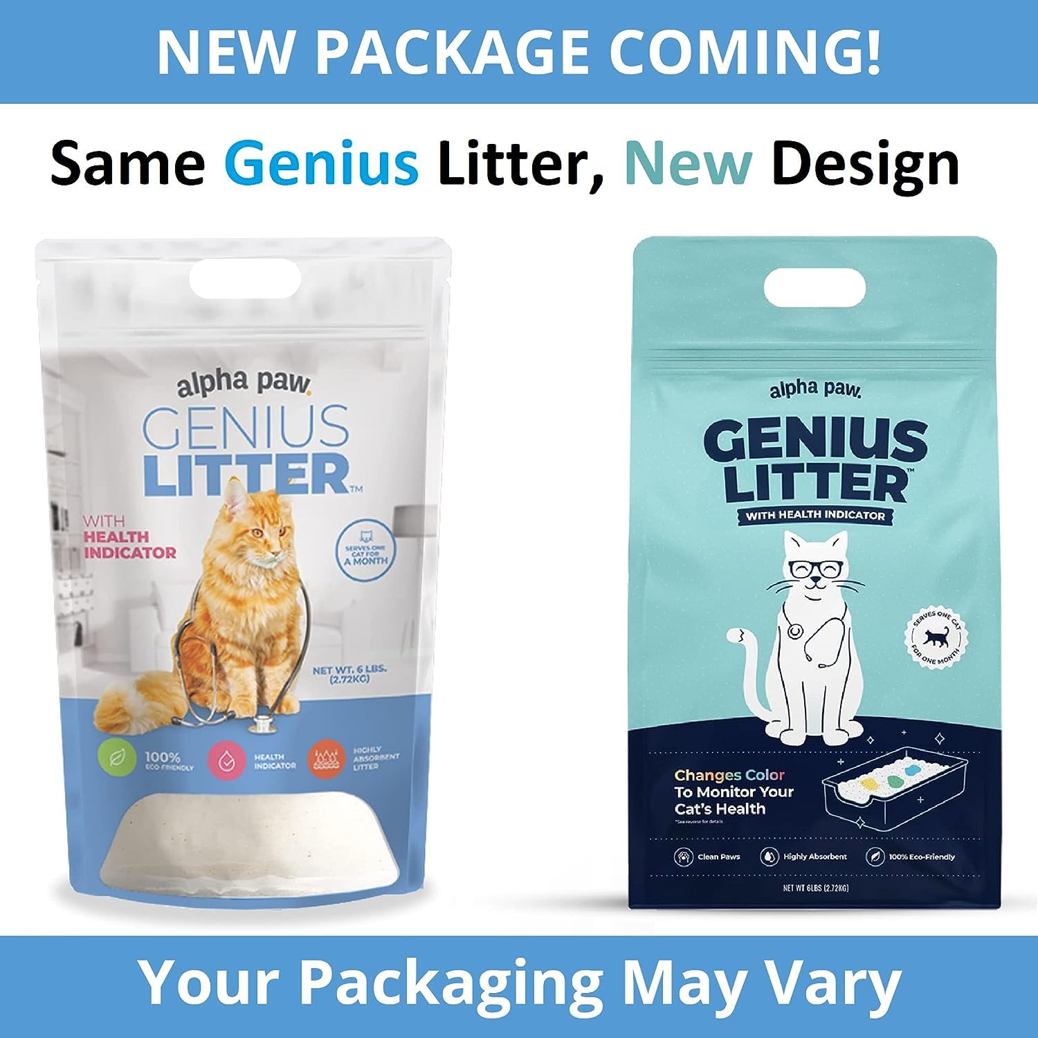Genius Litter bandeja accesible para gatitos, formulación segura