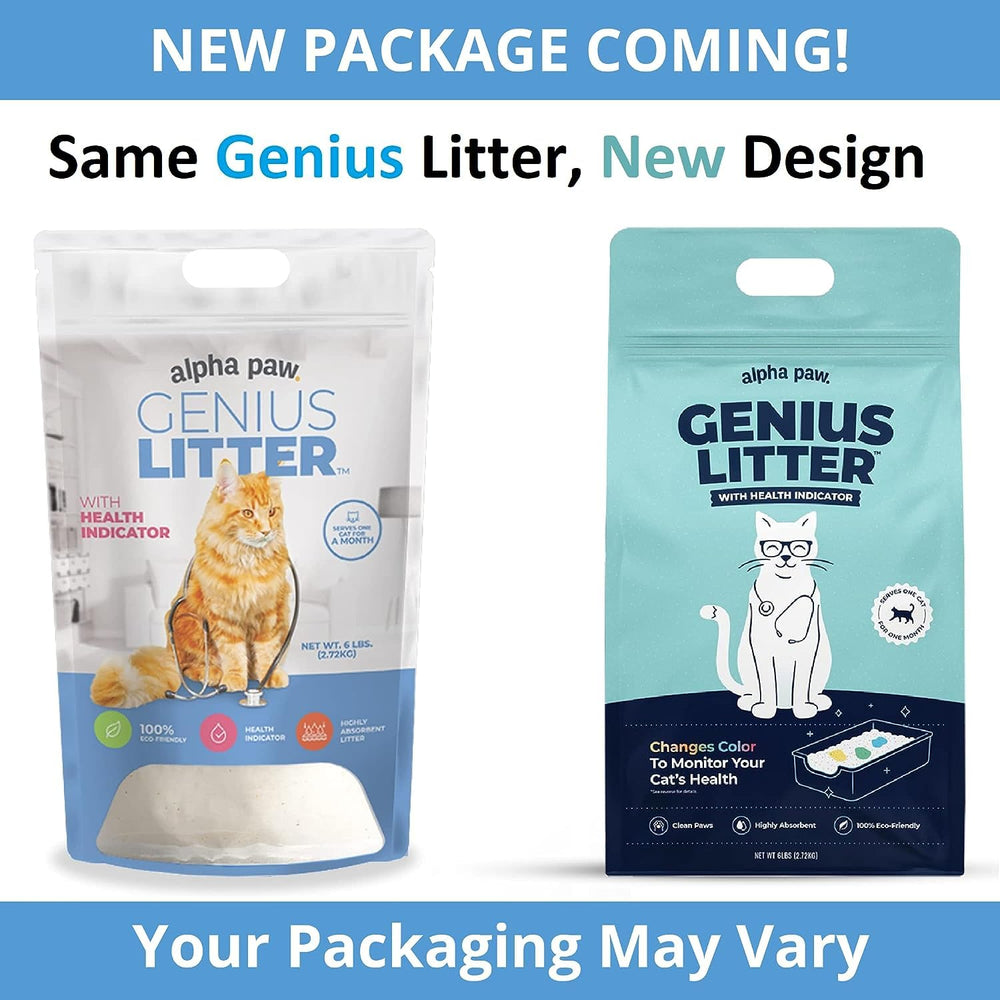 Genius Litter bandeja accesible para gatitos, formulación segura