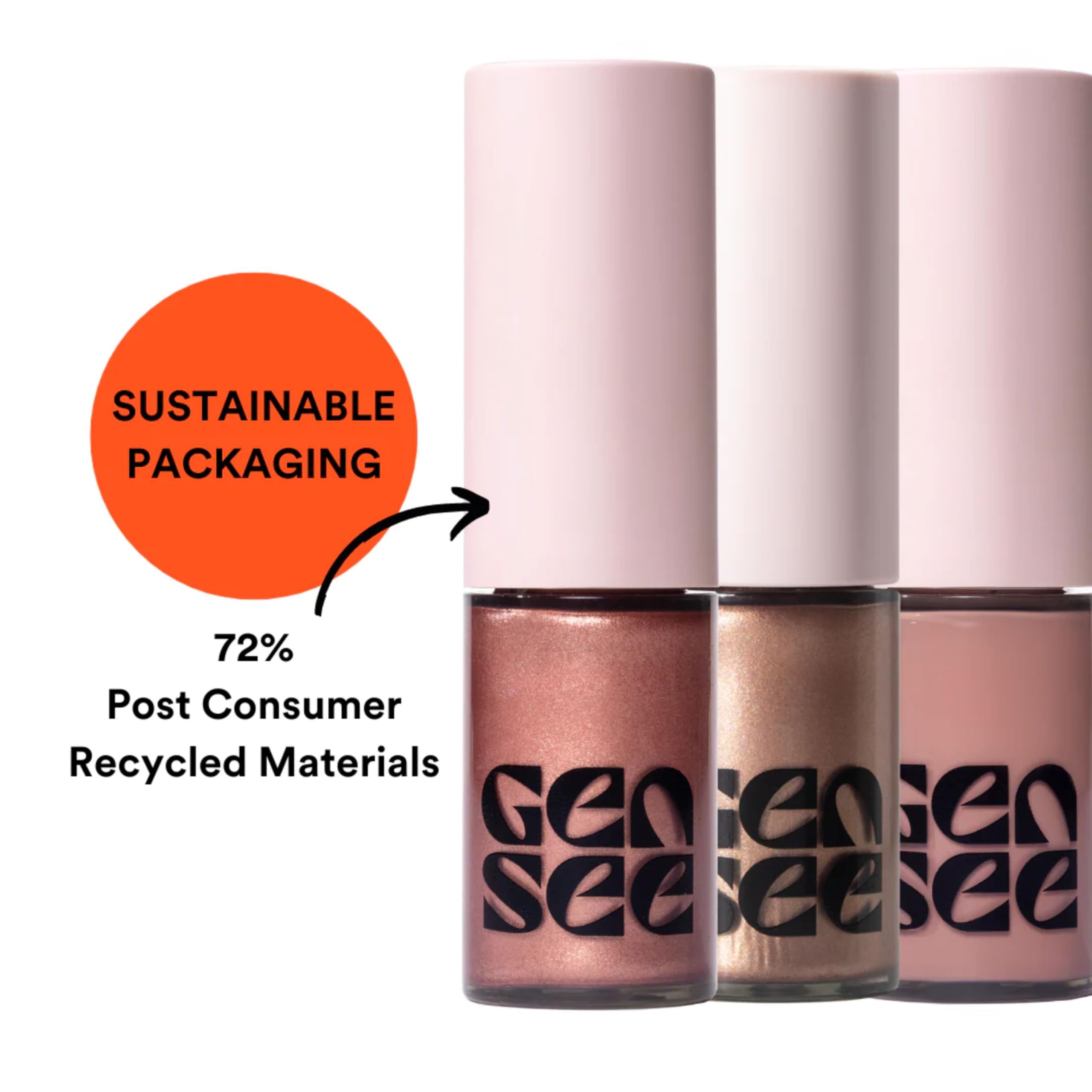 Gen See etiqueta con ingredientes destacando fórmula vegana y maracuyá