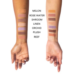 Gen See swatch en brazo mostrando pigmentación y cobertura modulable