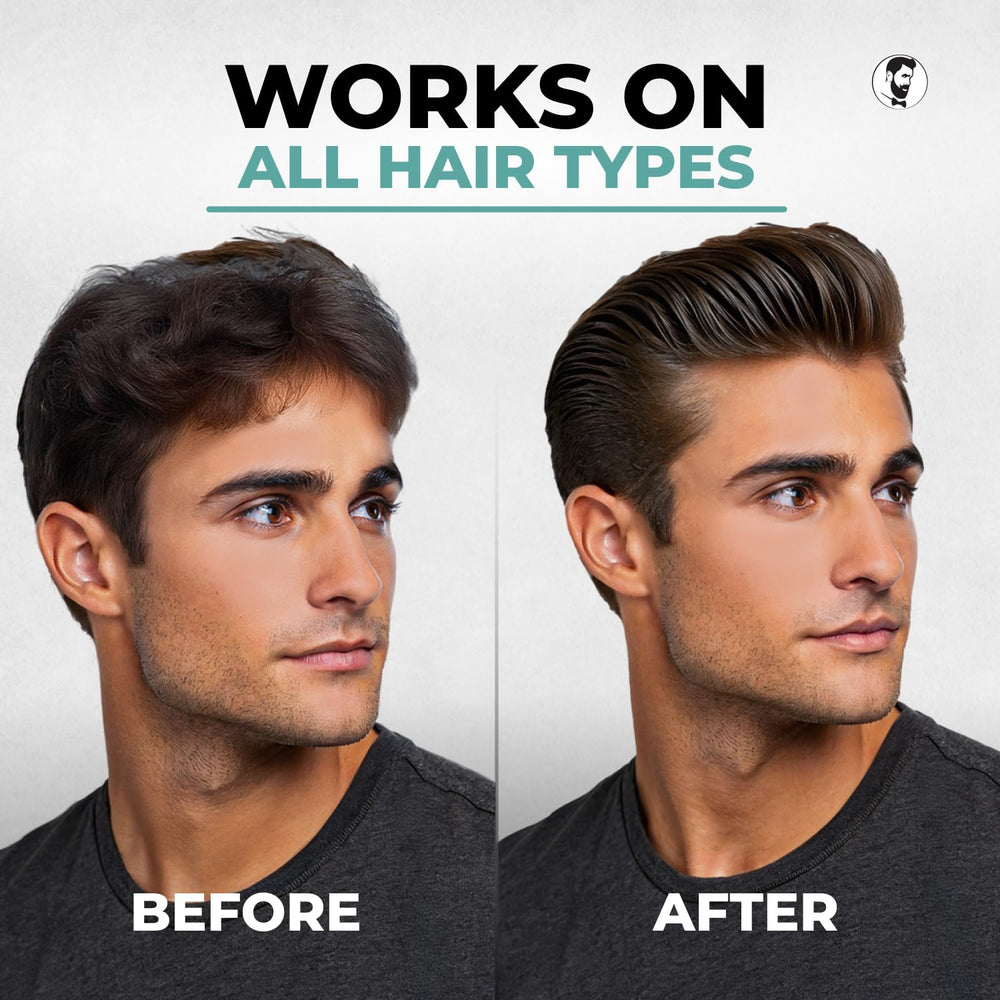 Gentlemen Republic acabado brillante en cabello mostrando aspecto pulido
